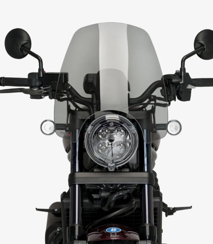 Honda CMX 1100 Rebel Puig Naked Touring Smoked Windshield 20820H