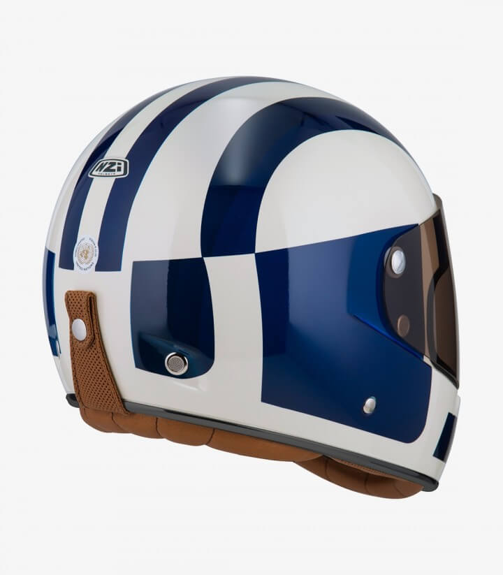 Casco Integral Nzi Street Track Comando Blanco