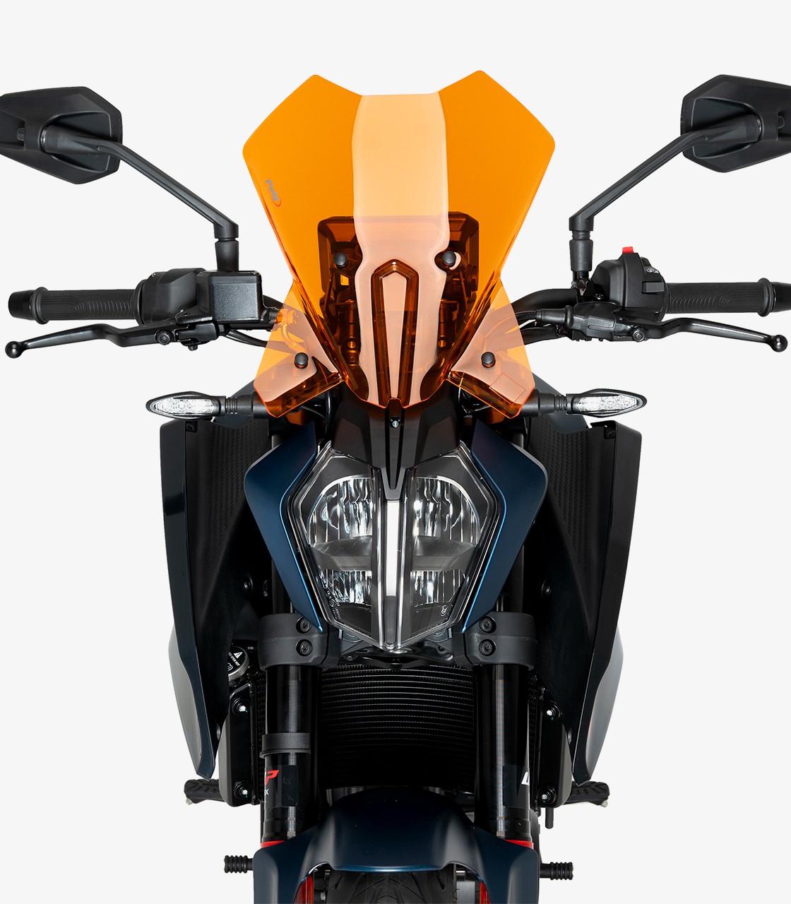 KTM 125 390 Duke 2024 Puig New Generation Touring Orange Windshield