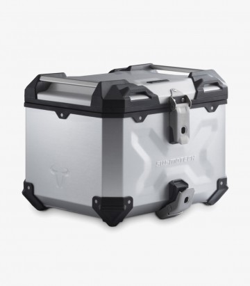 SW-MOTECH 38 L TRAX ADV Side Case with Carrier for Triumph Tiger 1050 Sport (13-16 / 18) Silver GPT.11.441.70001/S