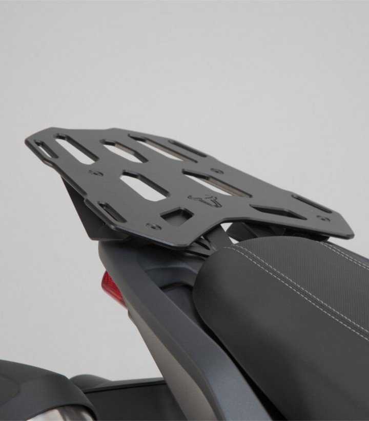 Maleta Superior con Soporte TRAX ADV Plateada 38 L Triumph Tiger 1050 Sport (13-16 / 18) SW-MOTECH GPT.11.441.70001/S GPT.11....