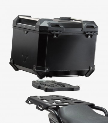 SW-MOTECH 38 L TRAX ADV Side Case with Carrier for Triumph Sprint ST 1050 (05-15), Tiger 1050 SE (11-12) Black GPT.11.527.70000/