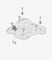 SW-MOTECH DUSC XL 55 L Top Case with Carrier for Triumph Tiger 800 (10-18), Tiger 1200 XRX Low (17) Black GPT.11.747.66000/B ...