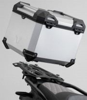 SW-MOTECH 38 L TRAX ADV Side Case with Carrier for Triumph Tiger Explorer / Tiger 1200 (11-18) Silver GPT.11.900.70000/S GPT....
