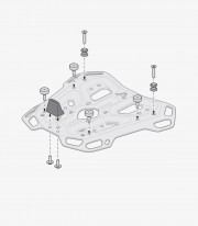 Maleta Superior con Soporte DUSC XL Negro 55 L Triumph Tiger 900 (19-23), Tiger 1200 (22), Tiger 850 Sport (21) SW-MOTECH GPT...