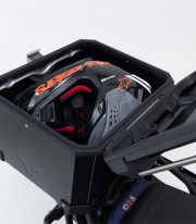 Maleta Superior con Soporte TRAX ADV Negra 38 L Triumph Tiger 900 (19-23), Tiger 1200 (22), Tiger 850 Sport (21) SW-MOTECH GP...