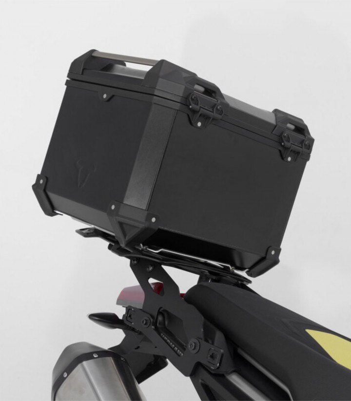 Maleta Superior con Soporte TRAX ADV Negra 38 L Aprilia Tuareg 660 (21-24), Tuareg Rally 660 (24) SW-MOTECH GPT.13.849.70000/...