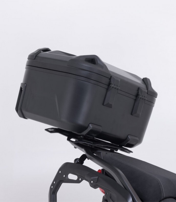 Topcase mit Träger DUSC Schwarz 41 L Moto Guzzi Stelvio (23) SW-MOTECH GPT.17.624.65001/B