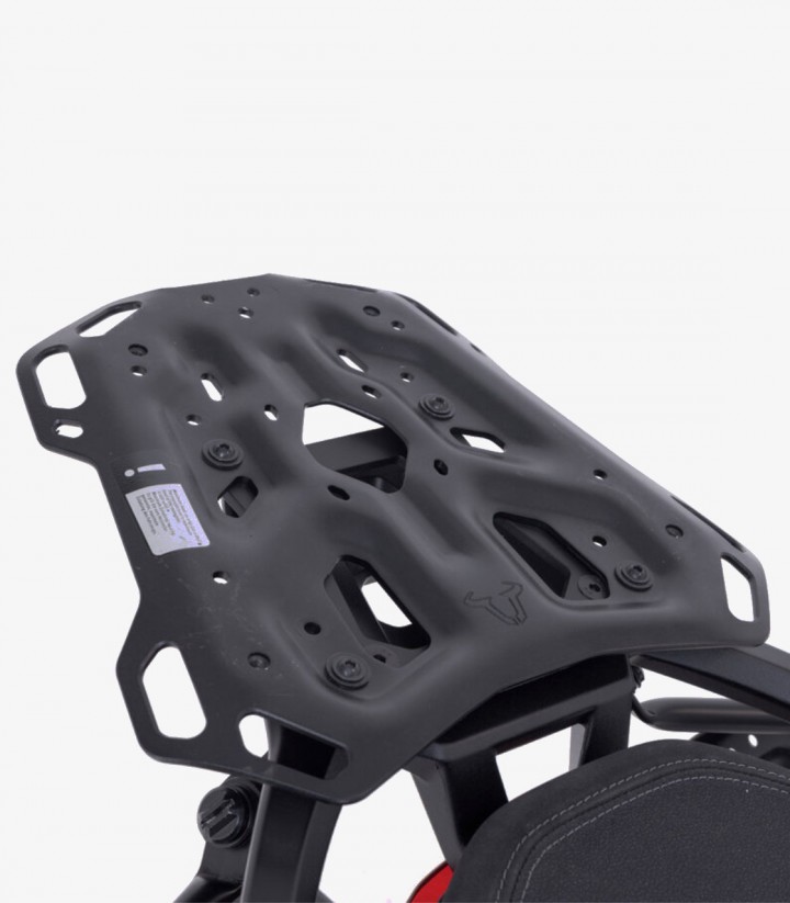 Topcase mit Träger TRAX ADV Silber 38 L Moto Guzzi Stelvio (23) SW-MOTECH GPT.17.624.70000/S