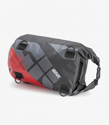 Bolsa Sillín 30 L EA114GRB GIVI de Correas en Gris y Rojo