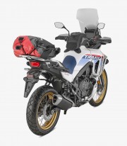 Bolsa Sillín 30 L EA114GRB GIVI de Correas en Gris y Rojo