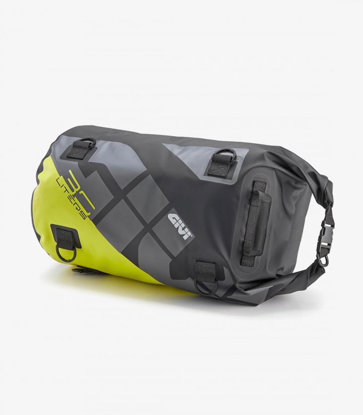 Bolsa Sillín 30 L EA114GYB GIVI de Correas en Gris y Amarillo