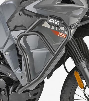 GIVI Tubular Engine Guards Kawasaki KLR 650/S (23-25) in Black TN4133