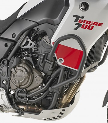 Defensas Tubulares GIVI Yamaha Ténéré 700 (19-20) en Negro TN2145