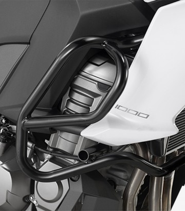 Defensas Tubulares GIVI Kawasaki Versys 1000 (15-18) en Negro TN4113