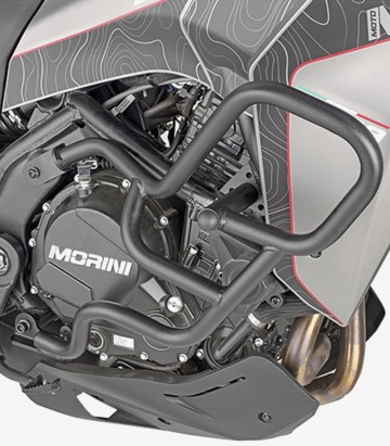 Defensas Tubulares GIVI Moto Morini X-Cape 649 (21-24) en Negro TN9350