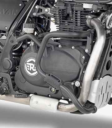Defensas Tubulares GIVI Royal Enfield Himalayan (18-23), Scram 411 (22-24) en Negro TN9050