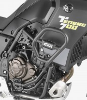 Defensas Tubulares GIVI Yamaha Ténéré 700 (21-24) en Negro TN2158