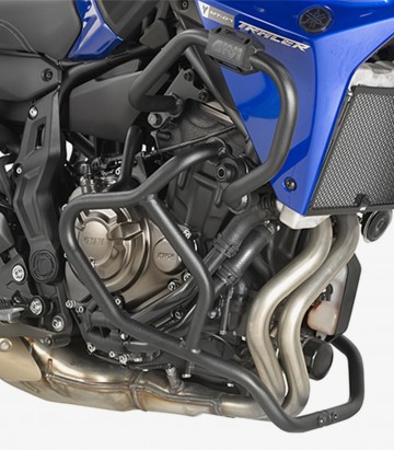 GIVI Tubular Engine Guards Yamaha MT 07 Tracer (16-19), Tracer 7/GT (20-24) in Black TNH2130