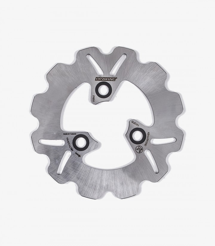 Disco de Freno Delantero Braking YA12FID W-FIX Ø155 para Varios modelos de Agrati Garelli, Aprilia, Fantic, Gilera, MBK, Piaggio