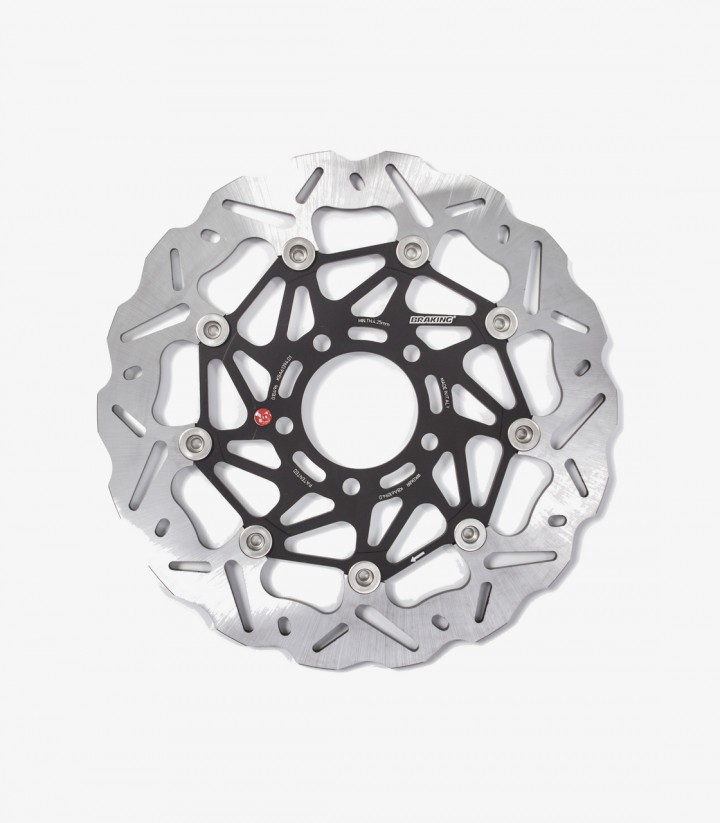 Disco de Freno Delantero Derecho Braking WK068R W-FLO SK2 Ø310mm Kawasaki KLV 1000 (04-07), Suzuki DL V-Strom 1000 (02-10), DL V