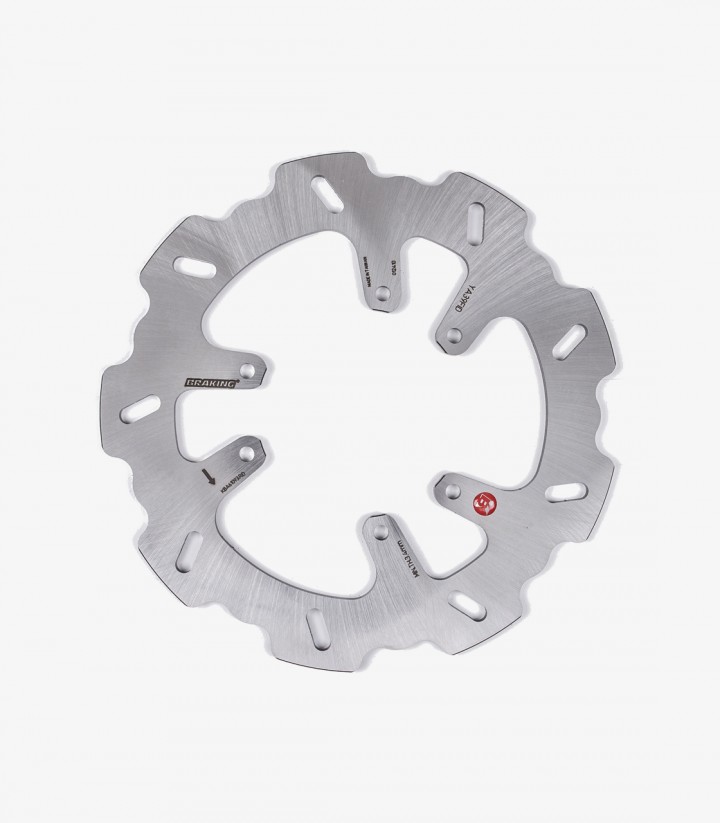 Disco de Freno Delantero Braking YA39FID W-FIX Ø220 Yamaha Serow 225 (05-06), Tricker 250 (05-06), TW 225 (05-06), TW 125 (Rear 