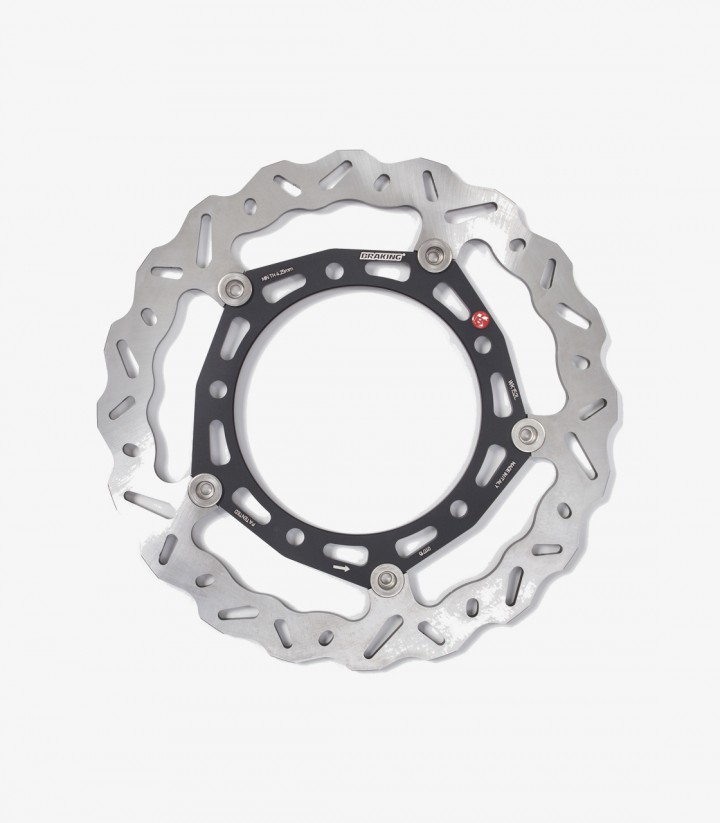 Disco de Freno Delantero Izquierdo Braking WK152L W-FLO SK2 Ø300mm Kawasaki Ninja 650 (17-23), Z 650 (17-24), Z 650 RS (22-24), 