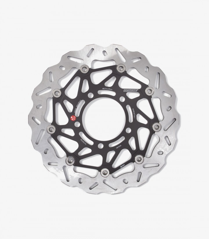 Disco de Freno Delantero Derecho Braking WK048R W-FLO SK2 Ø280mm Kawasaki ZX6R Ninja 636 (03-04), ZX6RR Ninja 600 (03-04)