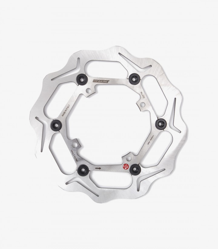 Disco de Freno Delantero Braking WL4012 W-FLO Ø270 Suzuki RMX 450 (10-12), RMX Z 450 (13-17), RMZ 250 (07-25), RMZ 450 (05-25), 