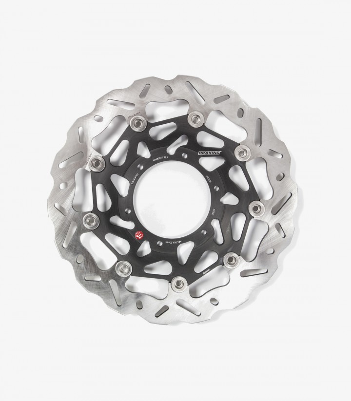 Disco de Freno Delantero Derecho Braking WK123R W-FLO SK2 Ø296mm Honda CBR 250 R (11-13), CBR 250 R (11-13), CBR 300 R (14-17)