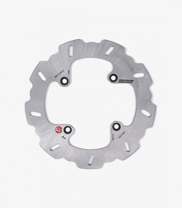 Disco de Freno Trasero Braking YA22RID W-FIX Ø190 Yamaha YZ 65 (18-26), YZ 80 (93-01), YZ 85 (02-17), YZ LW 85 (18-26)