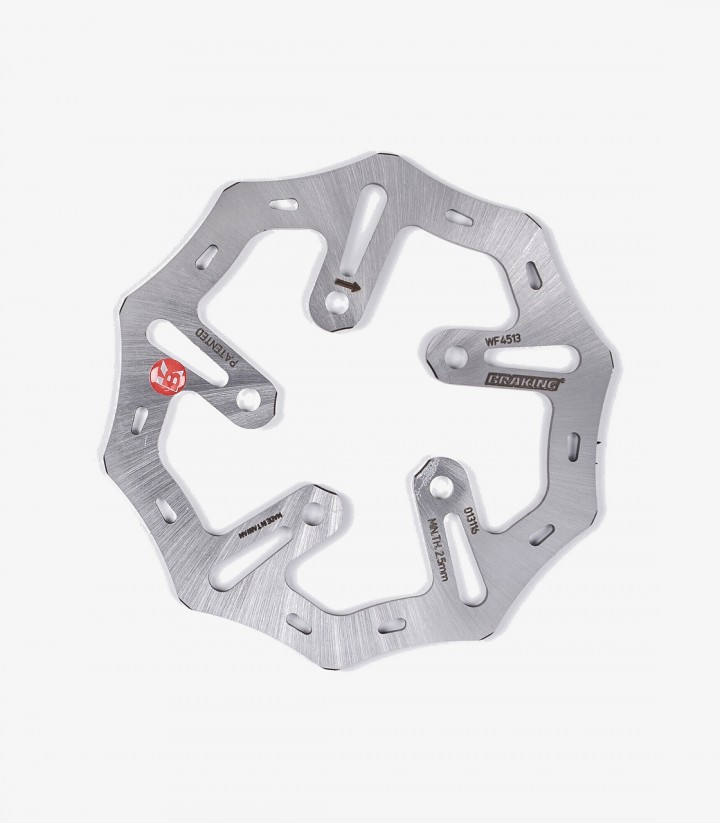 Disco de Freno Trasero Braking WF4513 W-FIX Ø140 KTM SX 50 (06-13), SX Mini 50 (10-13)