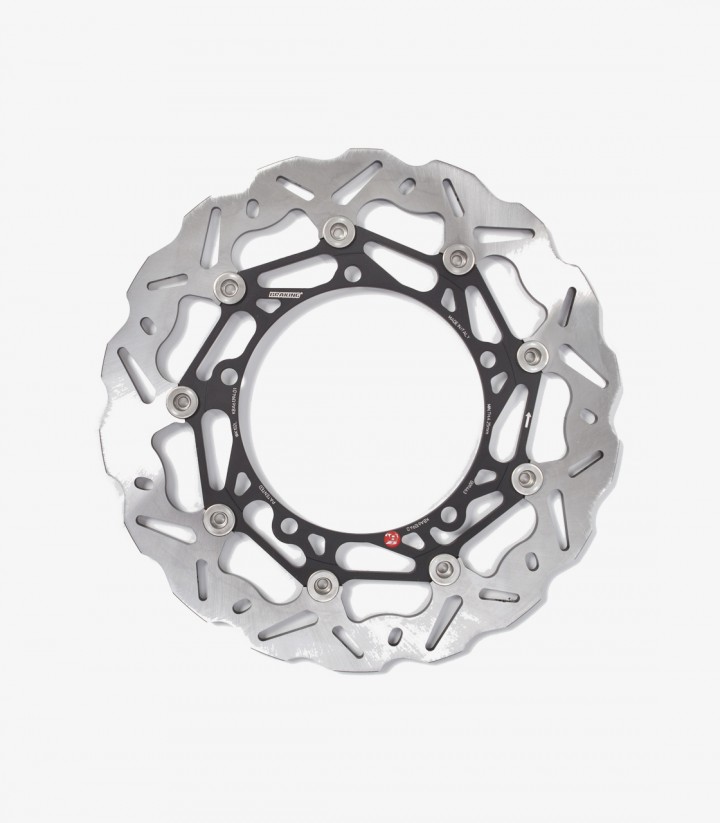 Bremsscheibe vorne Links Braking WK102L W-FLO SK2 Ø320 mm Triumph Speed Triple (08-17), Sprint GT (10-14), Trophy SE (13-16)