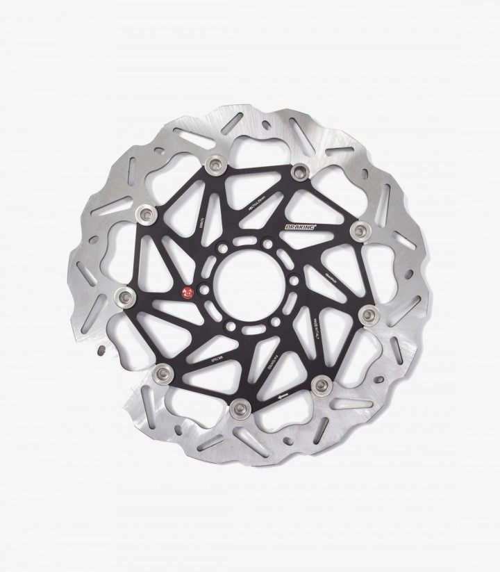 Disco de Freno Delantero Derecho Braking WK114R W-FLO SK2 Ø320mm KTM Super Duke 990 (05-11), Super Duke 990 R (07-13)