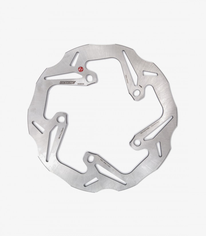 Disco de Freno Delantero Braking WH8101R W-FLO Ø300 Aprilia SRV 850 (12-16), SRV 850 ATC (12-16), Gilera GP 800 (08-12)