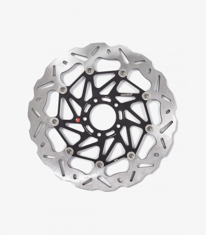 Disco de Freno Delantero Derecho Braking WK042R W-FLO SK2 Ø340mm Buell M2 Cyclone 1200 (98-02), S1 Lightning 1200 (98-02), S3 Th