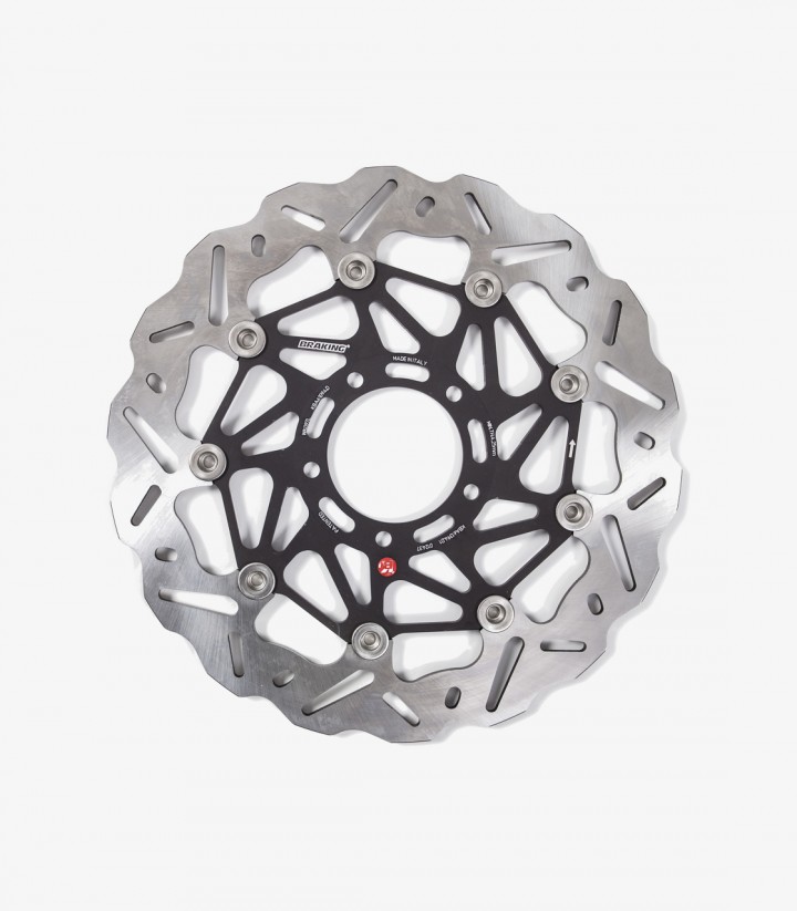 Disco de Freno Delantero Izquierdo Braking WK097L W-FLO SK2 Ø305mm Ducati Hypermotard 1100 (07-09), Hypermotard 796 (10-12), Hyp