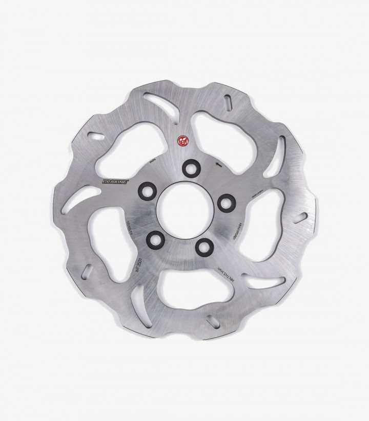 Disco de Freno Trasero Braking WF3501 W-FIX Ø260 para Varios modelos de Harley-Davidson