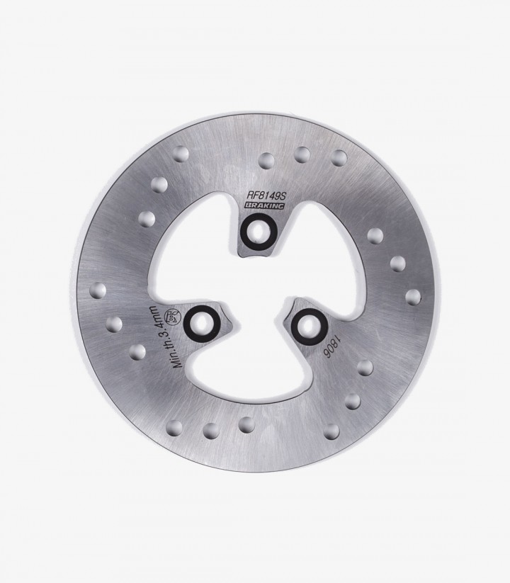 Bremsscheibe vorne Braking RF8149S R-FIX Ø162 mm Suzuki Address 110 (91-93), RM 100 (91-93), SEPIA SCOOTER 50 (92)
