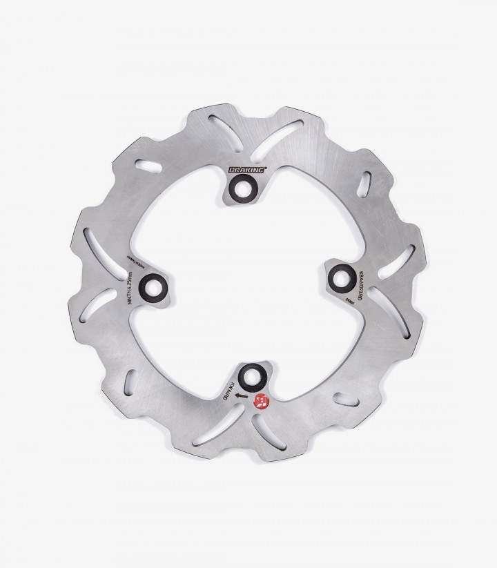 Disco de Freno Trasero Braking KW34RID W-FIX Ø230 Kawasaki ZX12R Ninja 1200 (00-06)