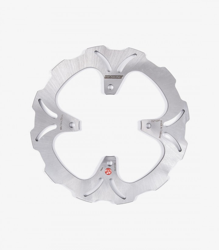 Disco de Freno Trasero Braking MB04RID W-FIX Ø240 MBK Kilibre 300 (03-04), Yamaha X-City 125 (08-13), XC 300 (04-06), XC Versity