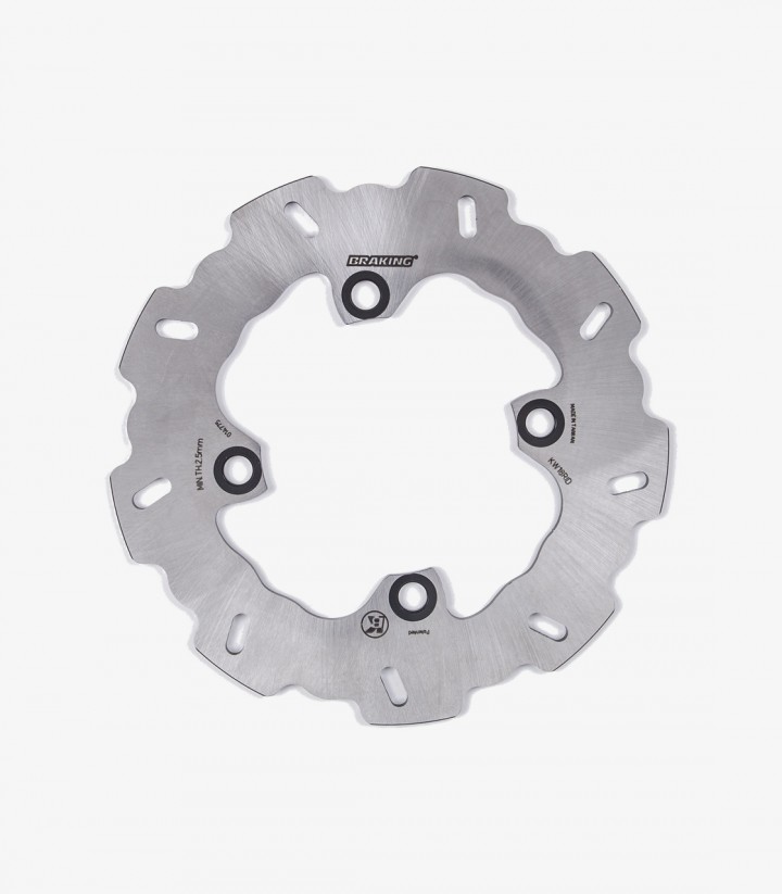 Disco de Freno Trasero Braking KW18RID W-FIX Ø184 Kawasaki KX 100 (05-17), KX 112 (22-26), KX 80 (97-99), KX 85 (00-26), KX BIG 