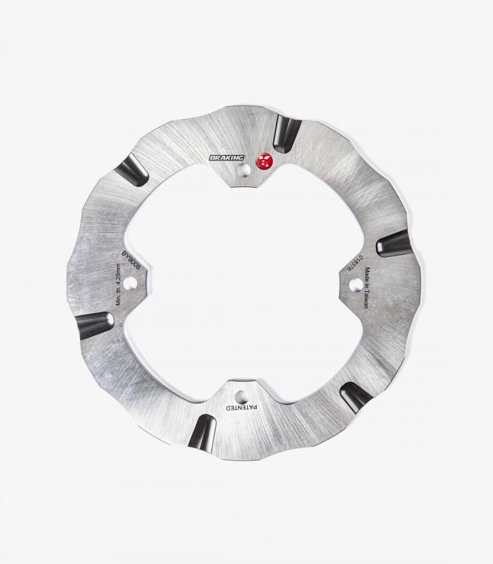 Disco de Freno Delantero Braking BY9008 W-FIX Batfly Ø214 para Varios modelos de Can-Am