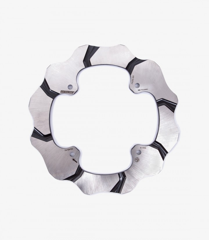 Disco de Freno Delantero Derecho Braking BY9006R W-FIX Batfly Ø262mm Can-Am Maverick MAX X3 / Turbo / 900 R (17-21), Maverick X3