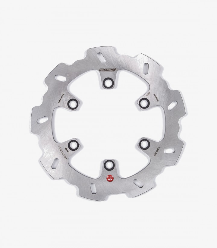 Disco de Freno Trasero Braking KW04RID W-FIX Ø220 Kawasaki KDX 125 (90-99), KDX 220 (94-96), KDX 250 (91-93)