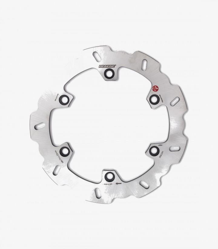Disco de Freno Trasero Braking HO51RID W-FIX Ø256 para Varios modelos de Honda