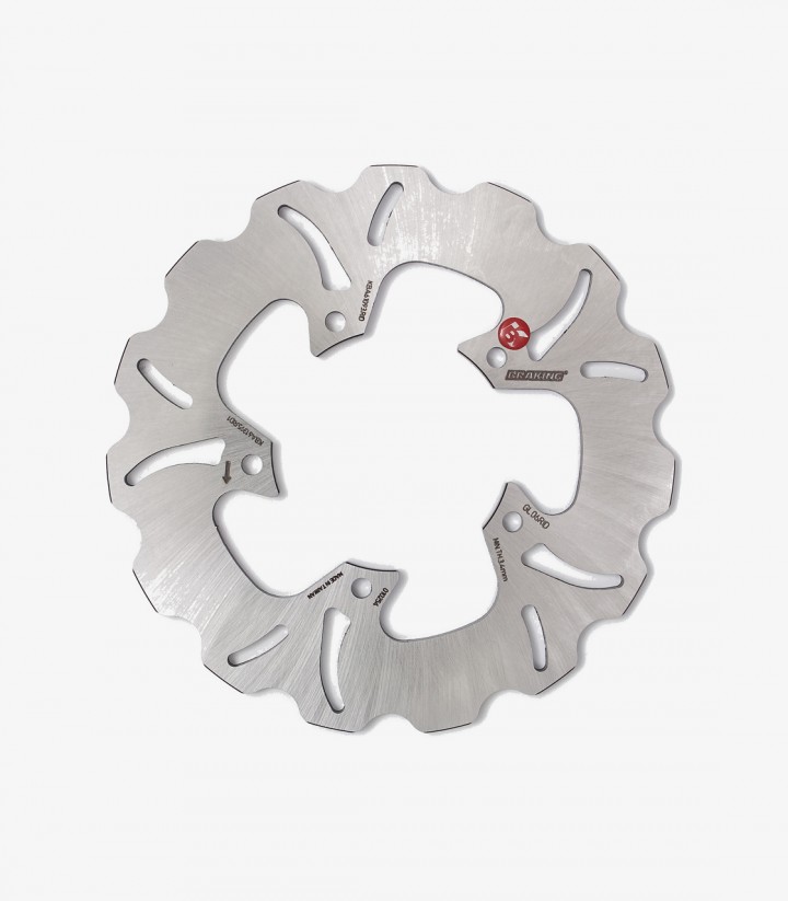 Disco de Freno Trasero Braking GL06RID W-FIX Ø175 para Varios modelos de Gilera y Piaggio