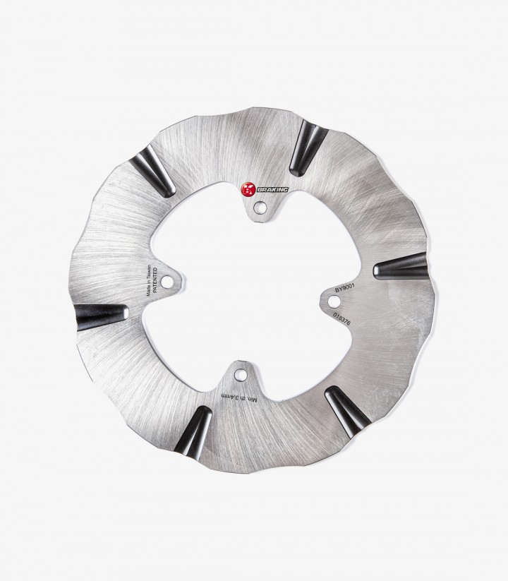 Disco de Freno Delantero Braking BY9001 W-FIX Batfly Ø252 para Varios modelos de Arctic Cat