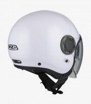 NZI Ringway Duo White Open Face Helmet