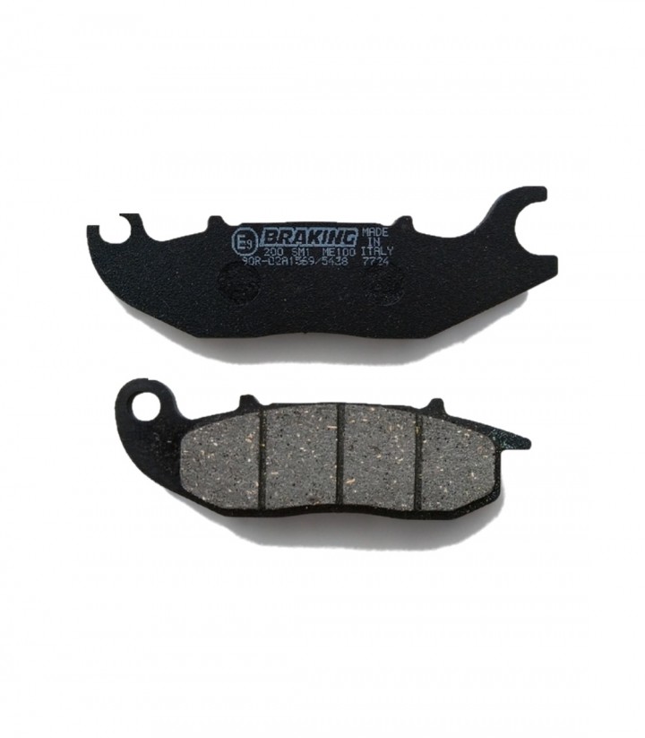 Pastillas de Freno Braking Semimetálicas para Varios modelos de Honda y Piaggio 200SM1